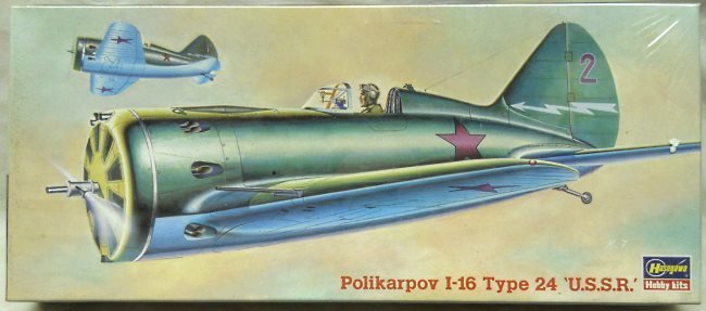Hasegawa 1/72 Polikarpov I-16 Type 24 USSR, AP28 plastic model kit